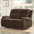 ADD TO YOUR SET: Homelegance Snyder Recliner Loveseat in Coffee Microfiber