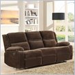 ADD TO YOUR SET: Homelegance Snyder Recliner Sofa in in Coffee Microfiber