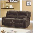 ADD TO YOUR SET: Homelegance Alejandro Recliner Loveseat in Chocolate