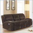 ADD TO YOUR SET: Homelegance Alejandro Recliner Sofa in Chocolate
