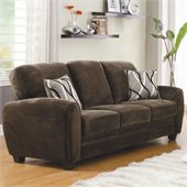Homelegance Rubin Sofa in Chocolate