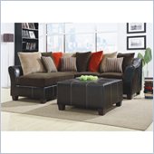 Homelegance Besty 2 Piece Sectional in Corduroy