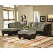 Homelegance The Royce 2 Piece Sectional in Herbal Bella