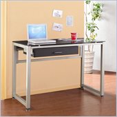 Homelegance Network Computer Desk in Champagne