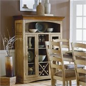 Homelegance Nash Curio in Oak