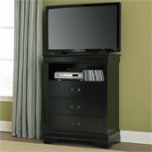 Homelegance Marianne TV Chest in Black