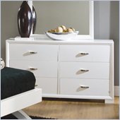 Homelegance Astrid Dresser in White Finish