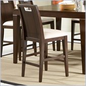 Homelegance Keller Counter Height Chair in Deep Brown(Set of 2)