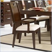 Homelegance Keller Arm Chair in Deep Brown(Set of 2)