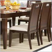Homelegance Keller Side Chair in Deep Brown(Set of 2)