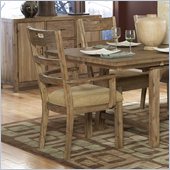 Homelegance Oxenbury Arm Chair in Weathered Driftwood(Set of 2)