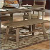 Homelegance Oxenbury Bench in Weathered Driftwood