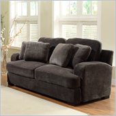 Homelegance Craine Love Seat in Textured Plush Microfiber