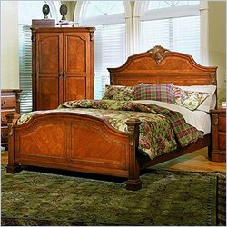 Homelegance Legacy Panel Bed in Cognac Finish