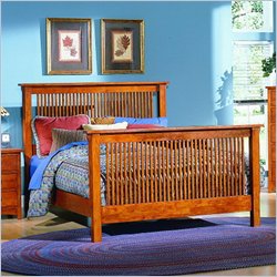 Homelegance Valley Solid Wood Spindle Bed by Homelegance