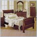 Homelegance The Orleans Youth Sleigh Bed in Cherry