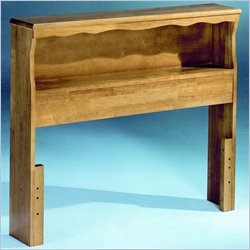 Homelegance Youth Bookcase Headboard in Oak Finish
