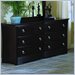 Homelegance Syracuse Dresser in Merlot