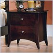ADD TO YOUR SET: Homelegance Borgeois 2 Drawer Nightstand