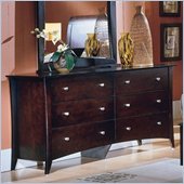Homelegance Borgeois 6 Drawer Dresser in Cherry