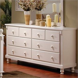 Homelegance Pottery White Dresser