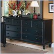 ADD TO YOUR SET: Homelegance Pottery Black Dresser