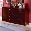 Homelegance Beacon Dresser in Cherry