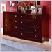 Homelegance Beacon Dresser in Cherry