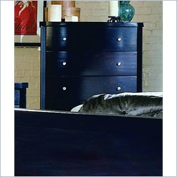 Homelegance Portofino Chest in Black Merlot Finish