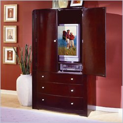 Homelegance Beacon TV Armoire in Cherry