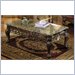 Homelegance Barcelona Cocktail Table with Marble Top