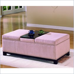 Homelegance Symphony Ottoman Cube Bench