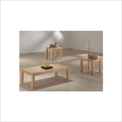 Homelegance Contemporary Natural 3-Piece Occasional Table Set