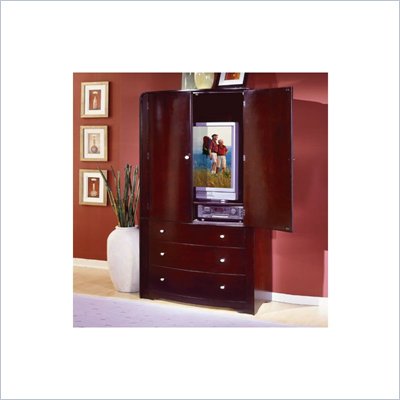 Homelegance Beacon TV Armoire in Cherry