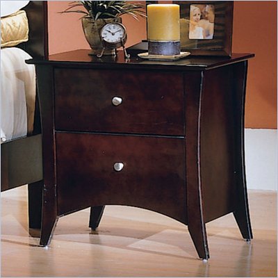 Homelegance Borgeois 2 Drawer Nightstand