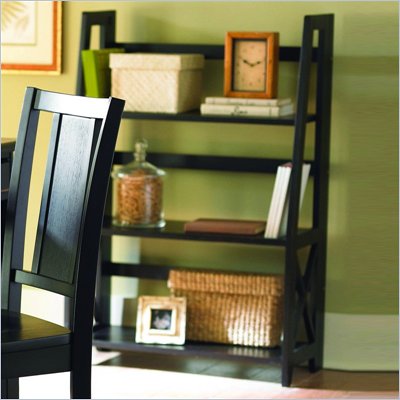 Homelegance Britanica Black Folding Bookcase