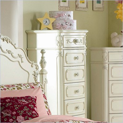 Homelegance Cinderella Lingerie Chest in Ecru Finish