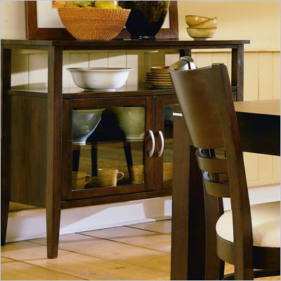 Homelegance Levita Cherry Server