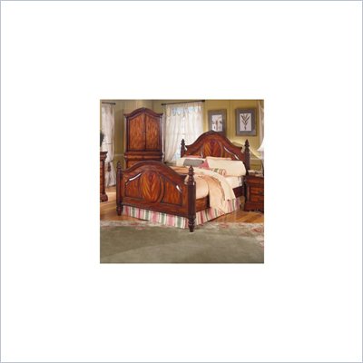 Homelegance Madison Country Panel Bed in Distressed Cherry Finish