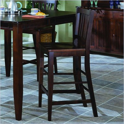 Homelegance Market Square Espresso 29 Inch Pub Chair (Set of 2)