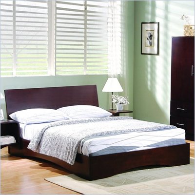 Homelegance Osten Solid Hardwood Cherry Modern Platform Bed