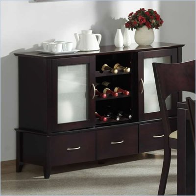 Homelegance Radius Purple Mahogany Side Board