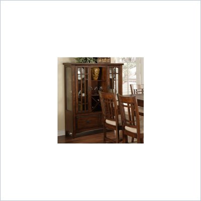 Homelegance Sophie Mission Oak Curio