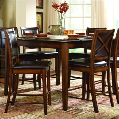 Homelegance Verona Dark Oak Counter Height Table