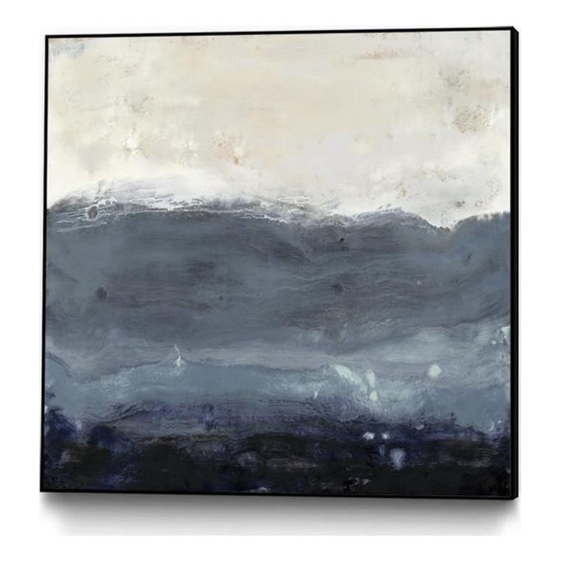 Betreffende Kan weerstaan diameter Giant Art Canvas 30x30 The Storm Framed in White