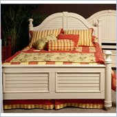 Wynwood Hadley Point Panel Bed in Antique Parchment Finish