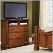 ADD TO YOUR SET: Wynwood Terrassa 3 Drawer Media Chest in Amber Cherry Finish
