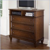 Wynwood Westhaven 3 Drawer Media Chest in Dried Fig Cherry Finish