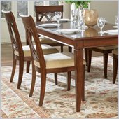 Wynwood Westhaven Side Chair in Dried Fig Cherry Finish