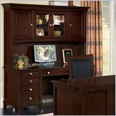 Wynwood Kennett Square Wood Computer Credenza in Cherry